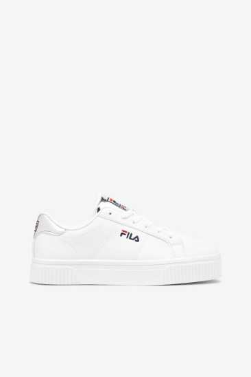 Fila Femme Panache 19 Wht/Msil/Fnvy Fila France UAS-435829